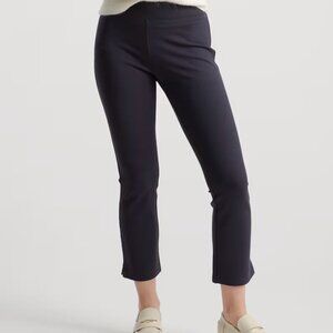 Quince Ultra-Stretch Ponte Kick Flare Pants